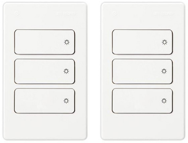 JINHEUNG 三切開關, 2個