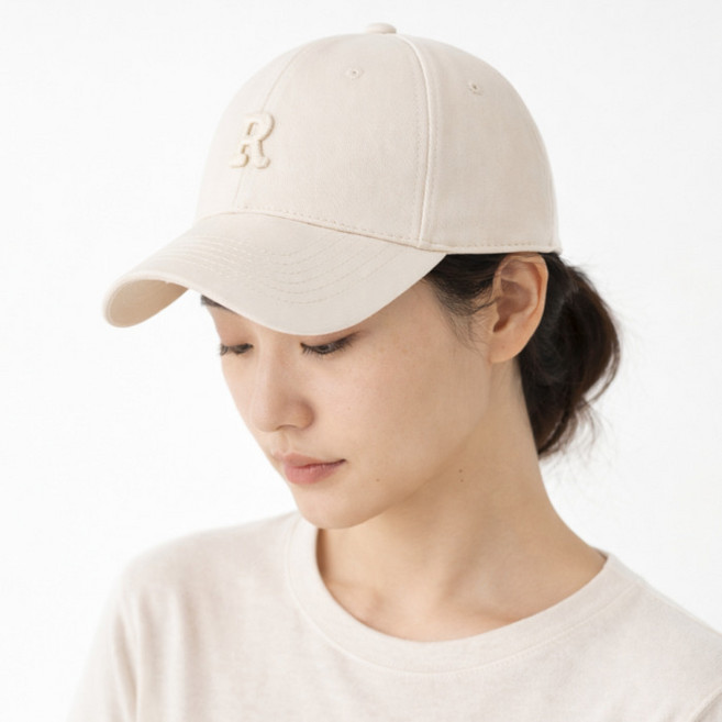 어바웃타이 알파벳 패치 야구모자 26TSP3747