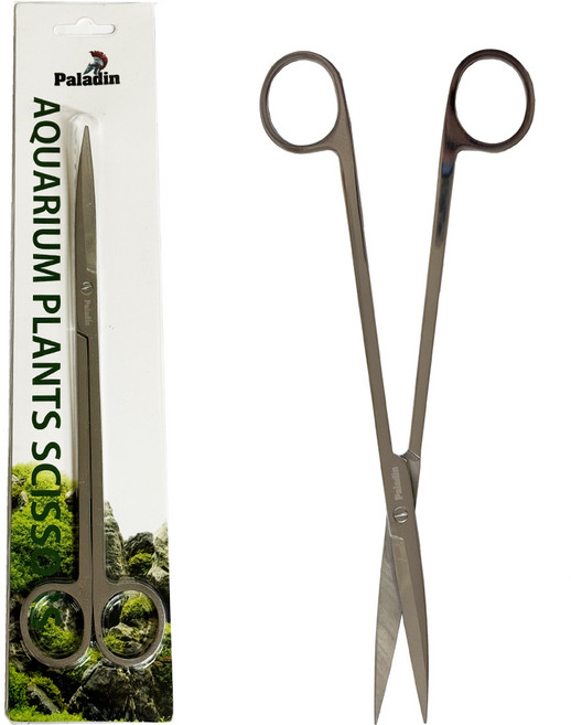 팔라딘 스테인리스 수초 가위 곡형, 1개