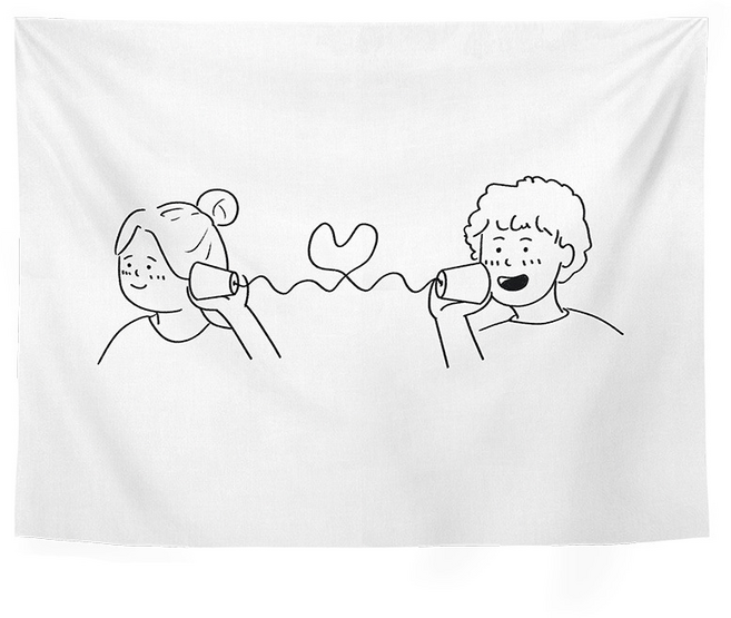 하루재 홈 패브릭 포스터, 8 텔레폰