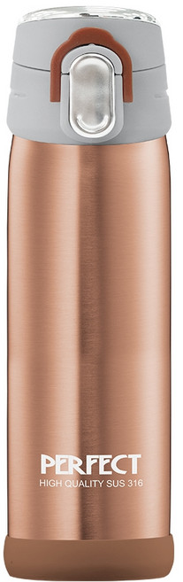 PLUS PERFECT 理想 極緻超輕量316真空杯, 玫瑰金, 500ml, 1個