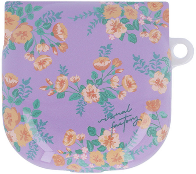 비주얼팩토리 골든브리 갤럭시 버즈2 / 프로 / 라이브 유광 하드 케이스, 혼합색상