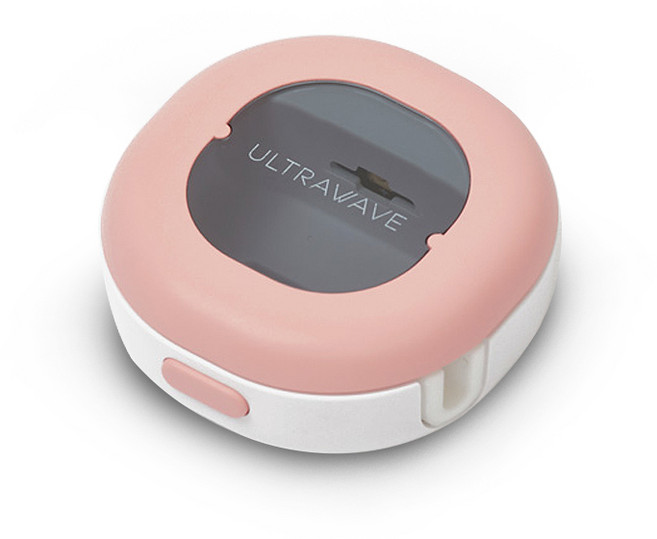 울트라웨이브 UV C LED 1구 칫솔살균기, TS-ZERO, 핑크