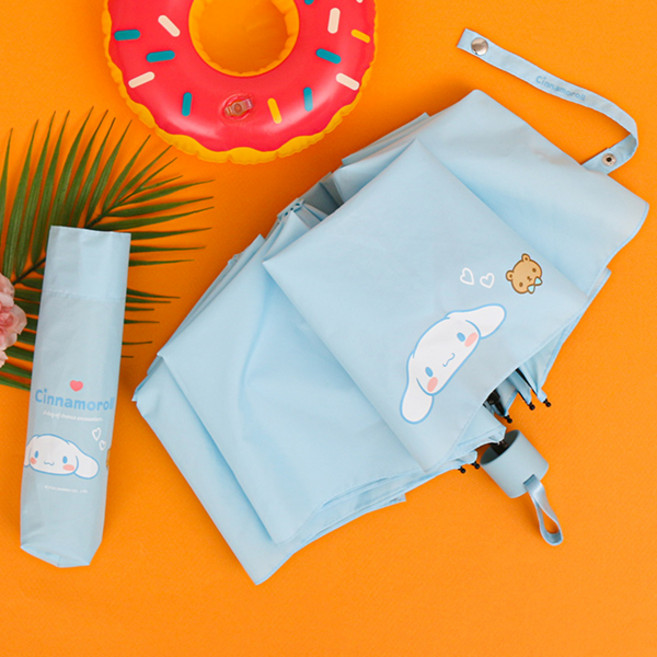 시나모롤 55프렌즈 3단 우산 + 커버 세트