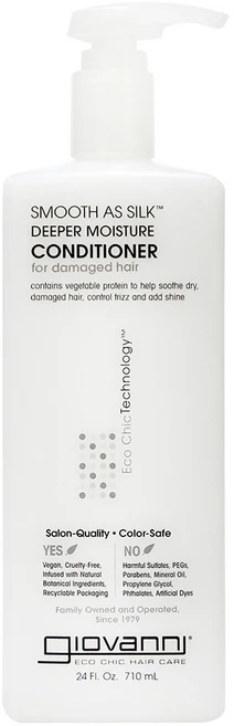 지오바니 스무스 실크 컨디셔너, 710ml, 1개 - 쿠팡