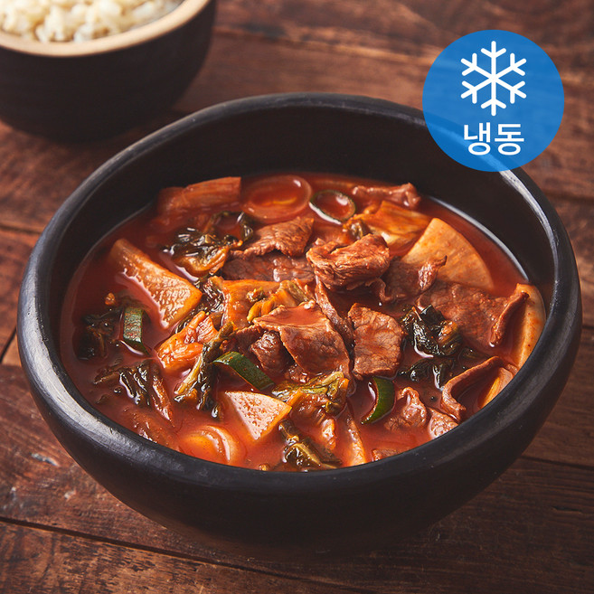 쿡솜씨 얼큰 소고기국밥 (냉동), 340g, 1개