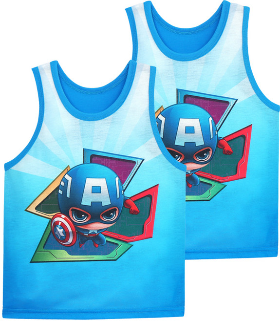 마블 남아용 두둥 런닝 2매입1호