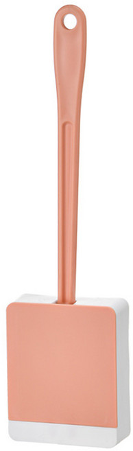 팝마인즈 실리콘 납작 다용도 브러시 청소솔, 핑크, 1개