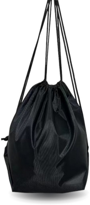 맥라이프 농구 축구 스포츠 볼백, 블랙, 1개