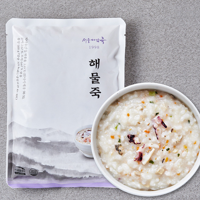 서울마님죽 해물죽 (냉장), 500g, 1개