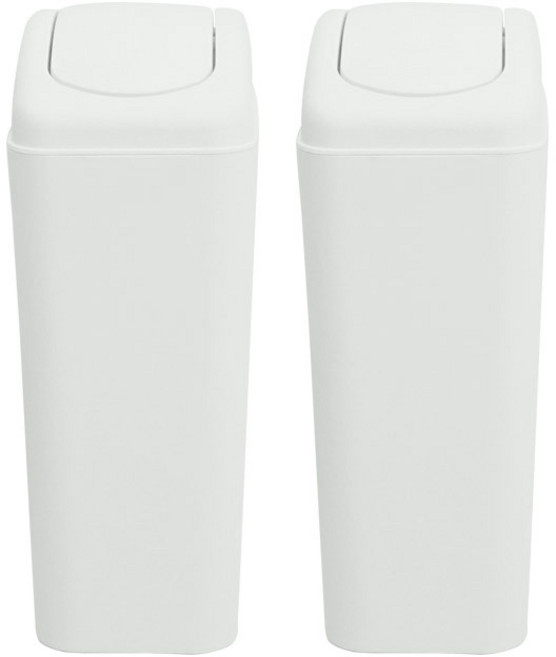 앤스윙 휴지통 8L, 화이트