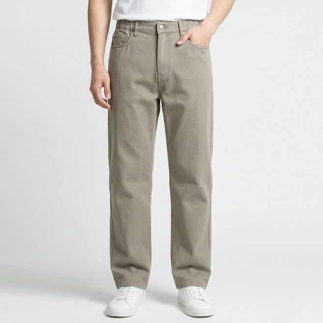 BLUEForce 男士 D-Jones 斜紋鬆緊帶寬版棉褲