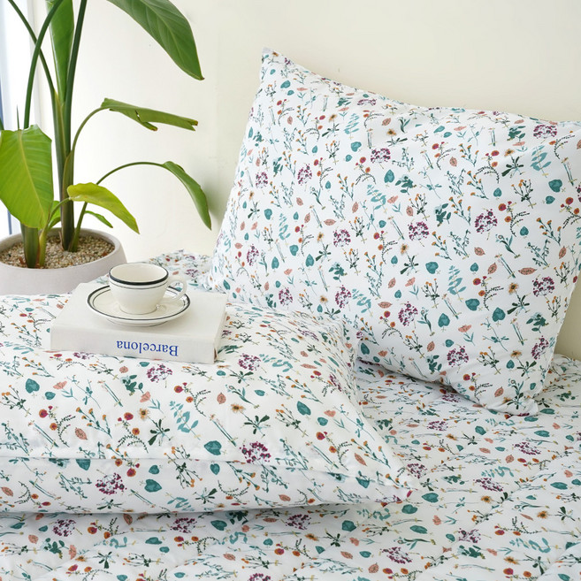 스코홈 샤샤의 정원 사계절 베개커버