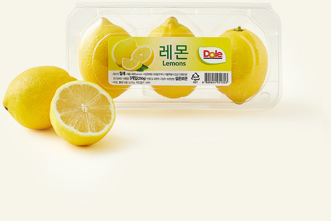 돌 칠레산 레몬, 1개, 350g