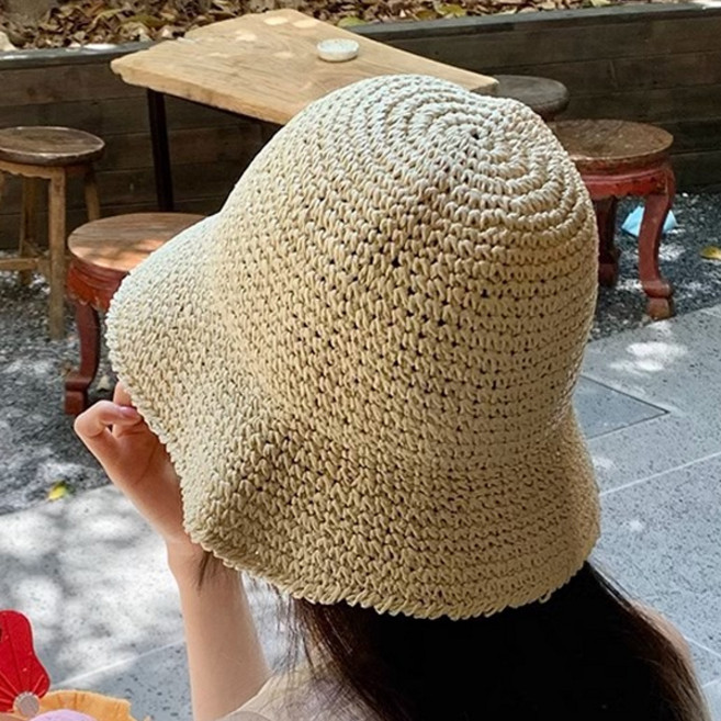 선빛 세일리 니트 버킷햇