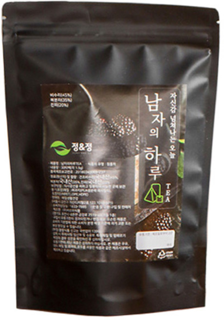 정앤정 남자의 하루 복분자차 삼각티백, 1.5g, 30개입, 1개