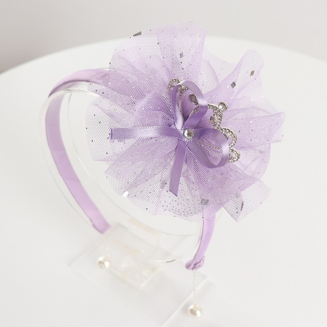 파티 공주 진주 귀걸이 머리띠