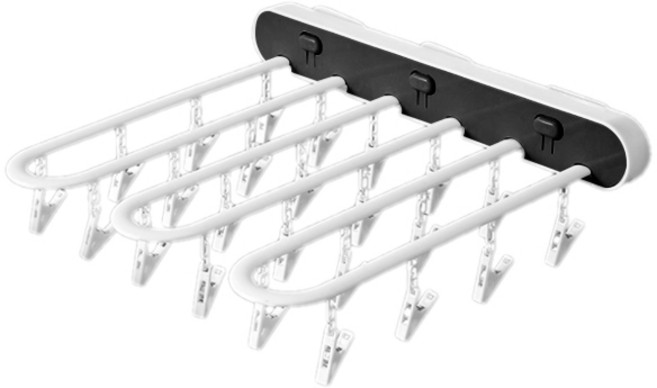 마켓감성 실속 다기능 건조대 블랙, 1개