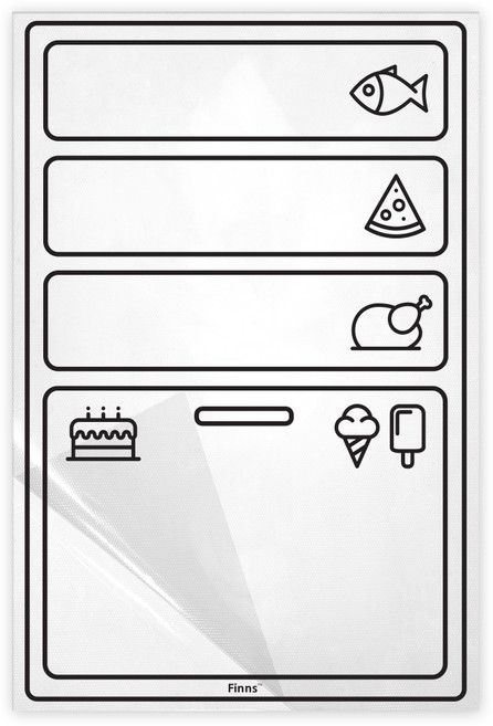 냉장고 메모시트, 종이