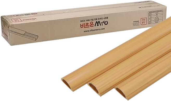 비츠온 PVC 신형 고강도 몰딩 1호, 우드, 100개