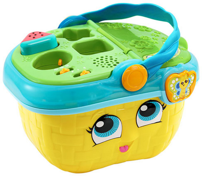 립프로그 피크닉 바구니 소풍놀이 장난감, 혼합색상, 1개