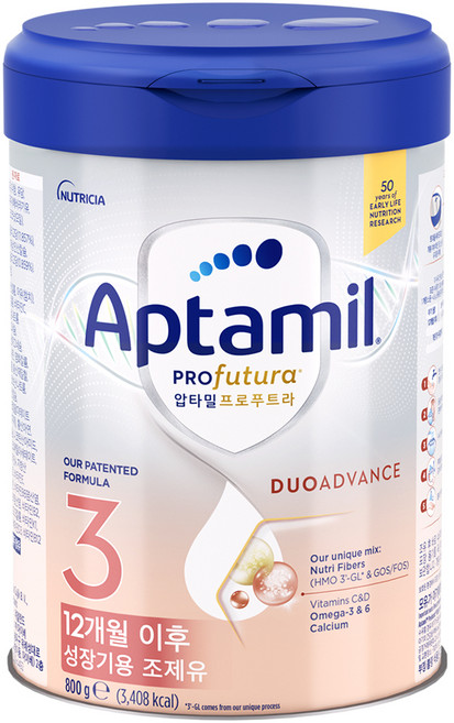 압타밀 프로푸트라 듀오어드밴스 분유 3단계, 800g, 1개