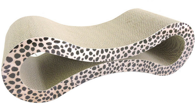 세이코코아 고양이 골판지 평판형 스크래쳐 양면형 대, 혼합색상, 1개