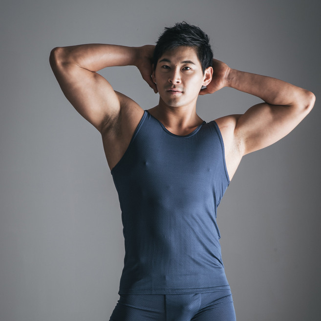 에쿠스 남성용 베이직 데일리 인견 런닝