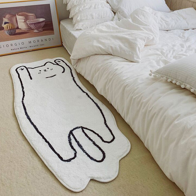 다다랜드 실루엣 애니멀 러그