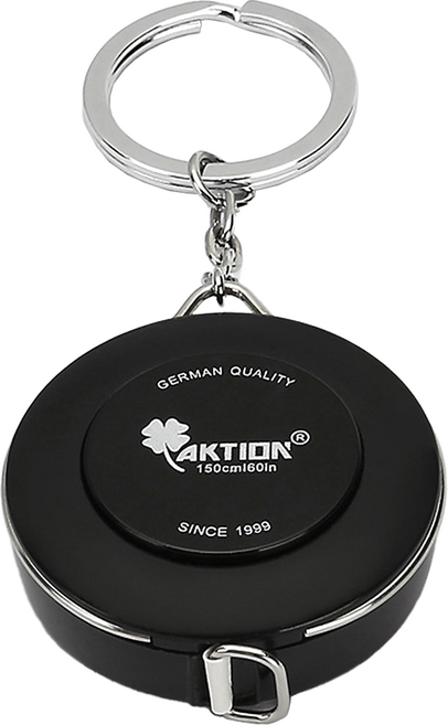 AKTION 鑰匙圈型便攜迷你捲尺, 1個, 150cm
