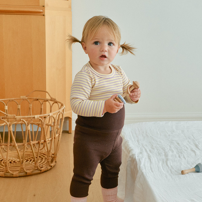 말랑하니 모달골지 9부 실내복 상하의 세트