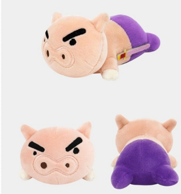 짱구 손목쿠션 부리부리 대마왕, 혼합색상, 1개