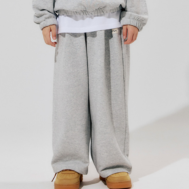 바브키즈 리틀패치 와이드 팬츠