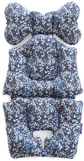 보니 사계절 라이너 유모차 시트, 윌트셔 블루그레이, 1개