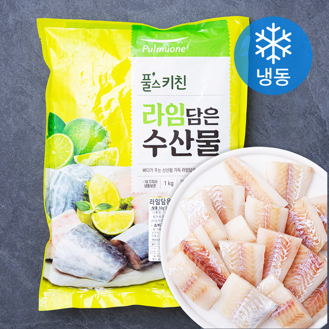 풀스키친 라임담은 동태살 탕용 (냉동), 1kg(20토막), 1개