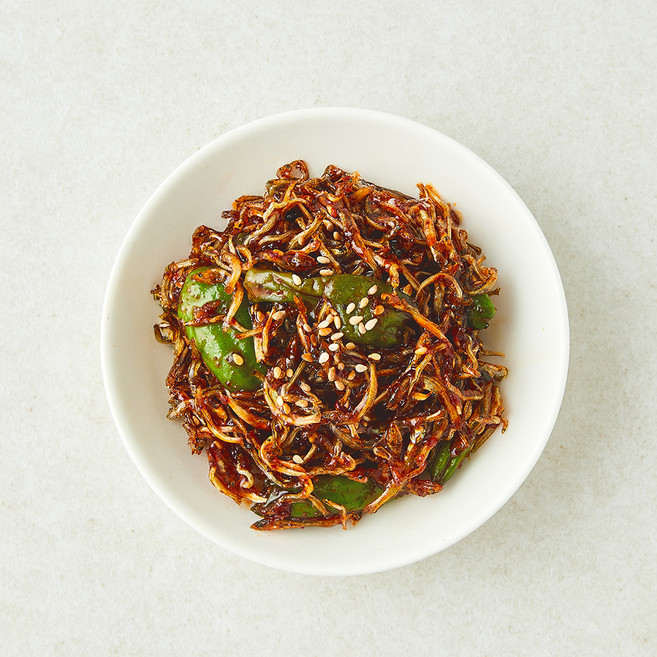 모두의집밥 매콤반찬 멸치 꽈리고추 볶음, 100g, 1개