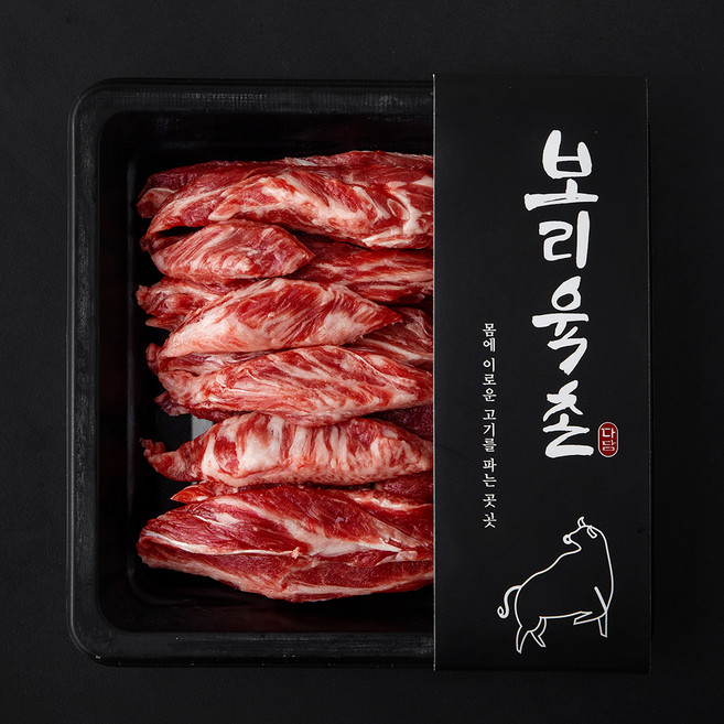 보리육촌 국내산 소고기 참갈비살 (냉장), 1개, 200g