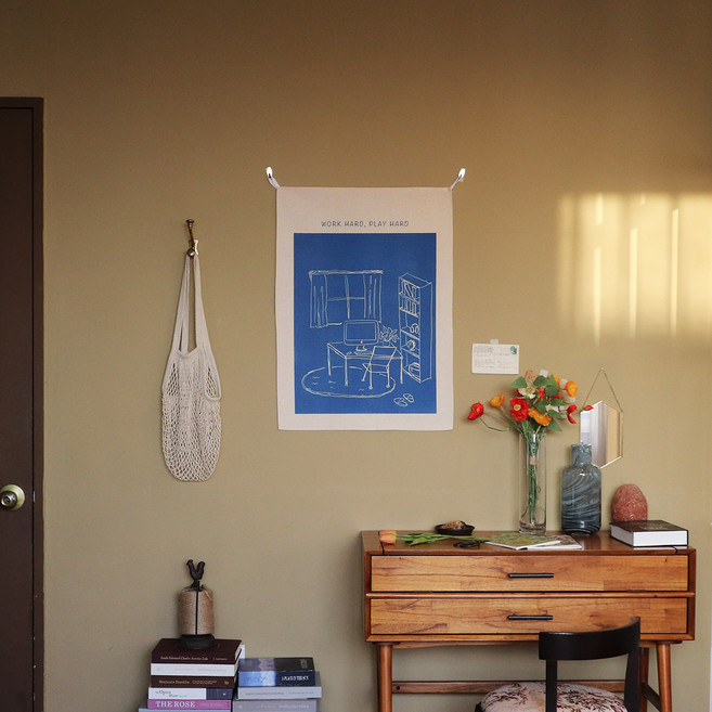 모노니크 패브릭 포스터, 58. 작은 서재