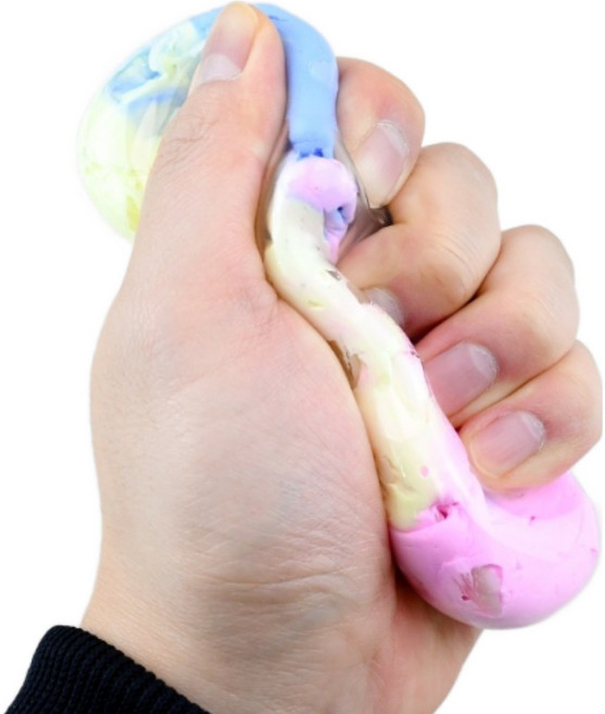 2위 - 토이토 솜사탕 왁뿌 말랑이, 2개, 126g, 혼합색상
