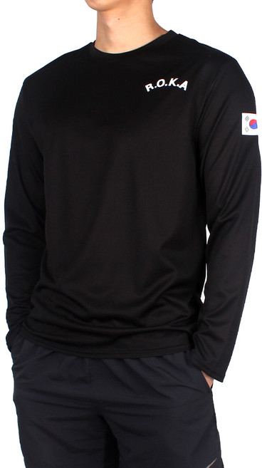 밀리브로 남성용 냉감 통기성 쿨링 로카 긴팔 티셔츠