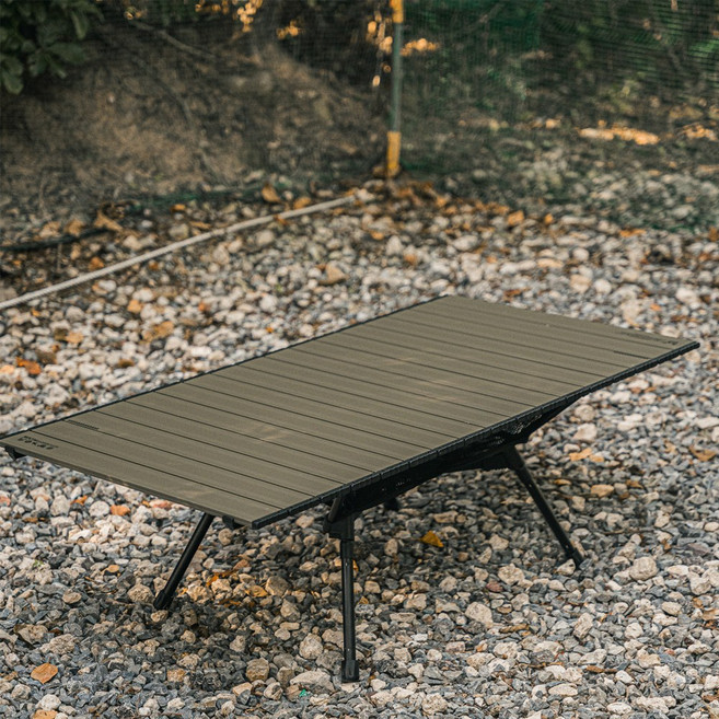 매드독 카몬 파이널 접이식 높이조절 롤 캠핑 테이블, 혼합색상