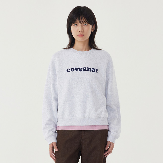 COVERNAT WOMAN 女款Cooper Logo大學T