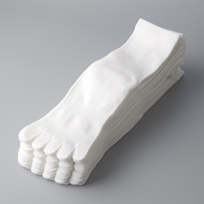 슈퍼베이직 남성용 1883 프리미엄 발가락 장목 양말 10켤레 세트