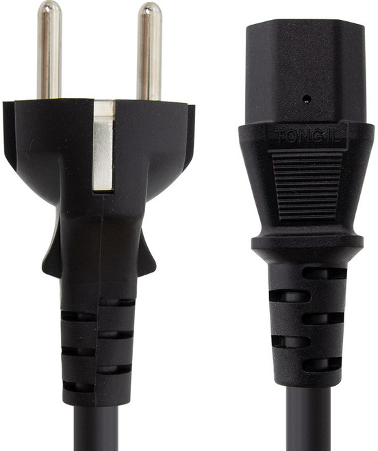 솔탑 국산 AC 플러그 일자형 전원케이블 16A SOLTOP-1385, 1개, 1.5m