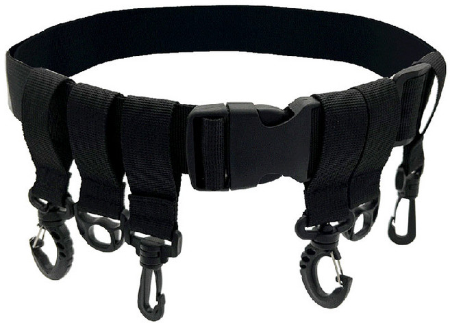 순잠 낚시 벨트 로드 거치대, 블랙