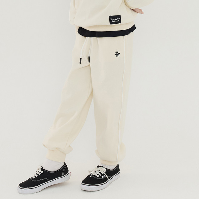 BEVERLY HILLS POLO CLUB 比佛利保羅 兒童束口慢跑褲