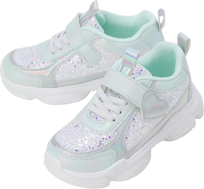 베네통키즈 블링 글리터 운동화 QCSHP6611