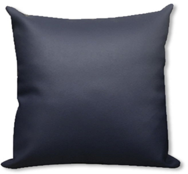 마벨러스홈데코 가죽 사각 쇼파쿠션, 네이비