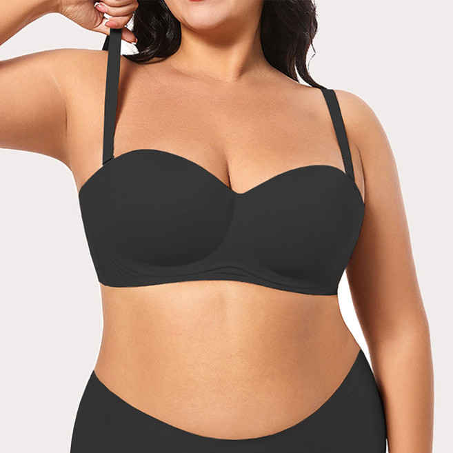 arua 큰컵 CDEF컵 오프숄더 겸용 웨딩 빅사이즈 브라