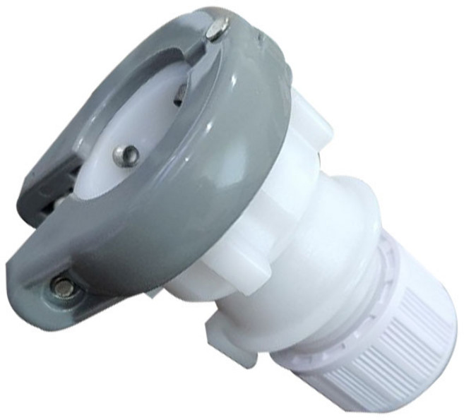 이알테크 수도 원터치 연결 급수캡, 1개, 혼합색상